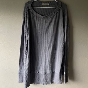 Waffle Knit Long Sleeve Tee | Free People | We The Free